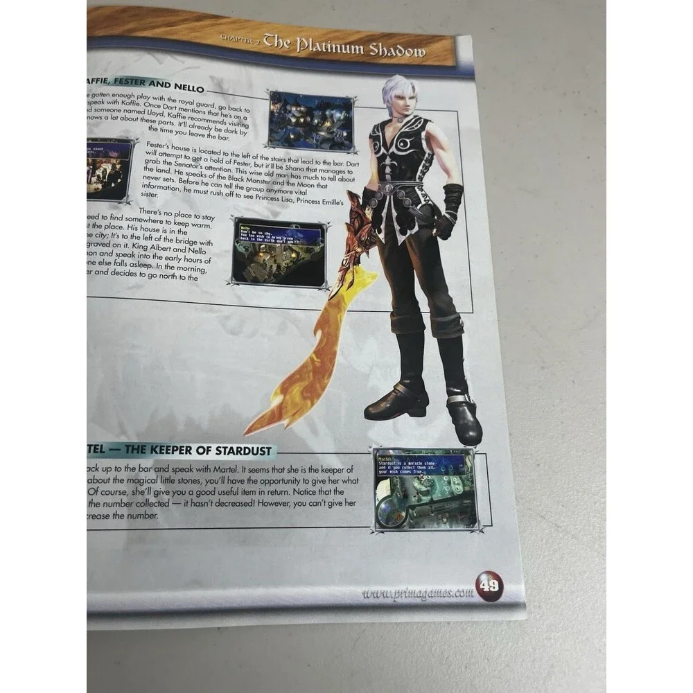 Legend of Dragoon Prima Official Strategy Guide Sony PlayStation PS1